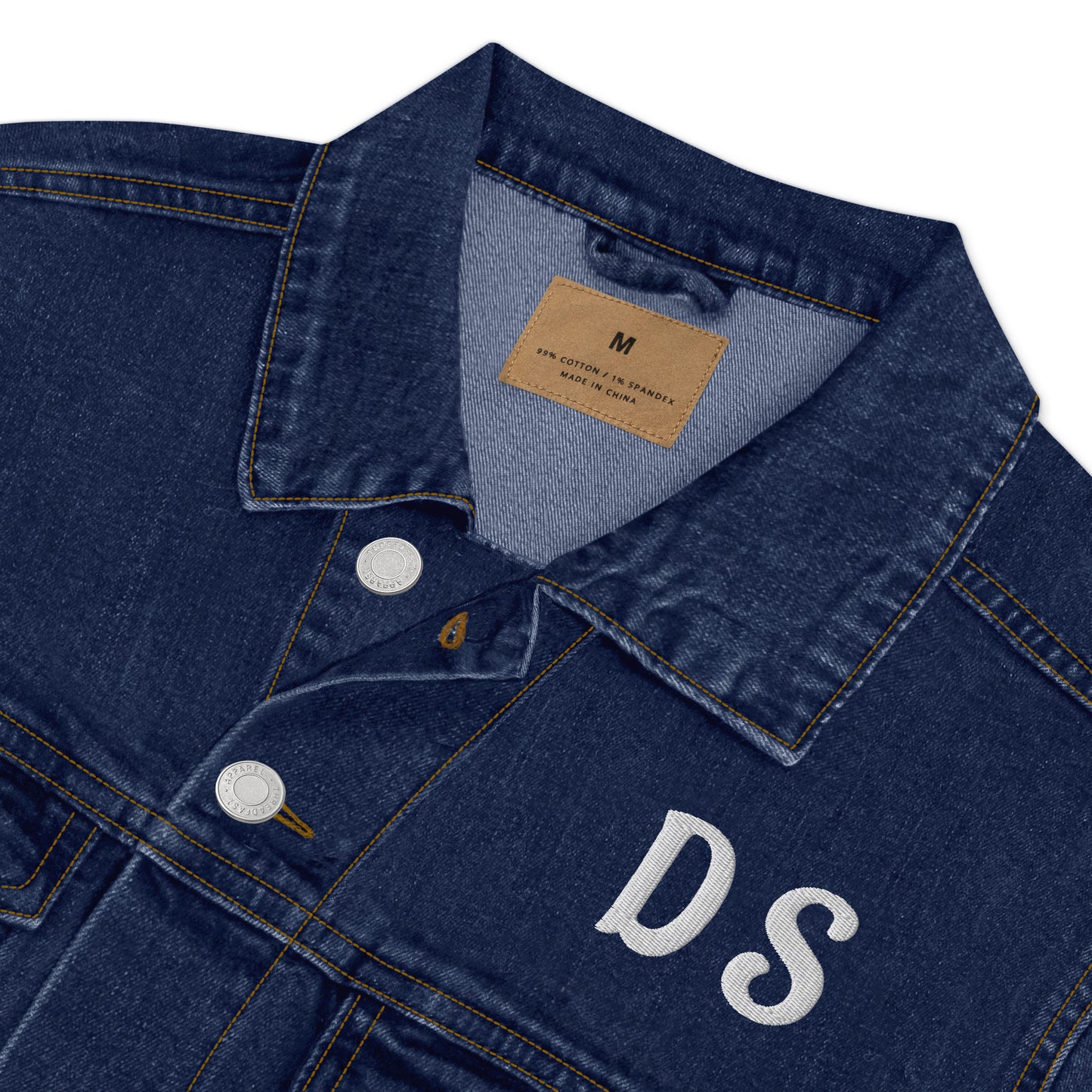 Unisex Navy Sky Denim Jacket